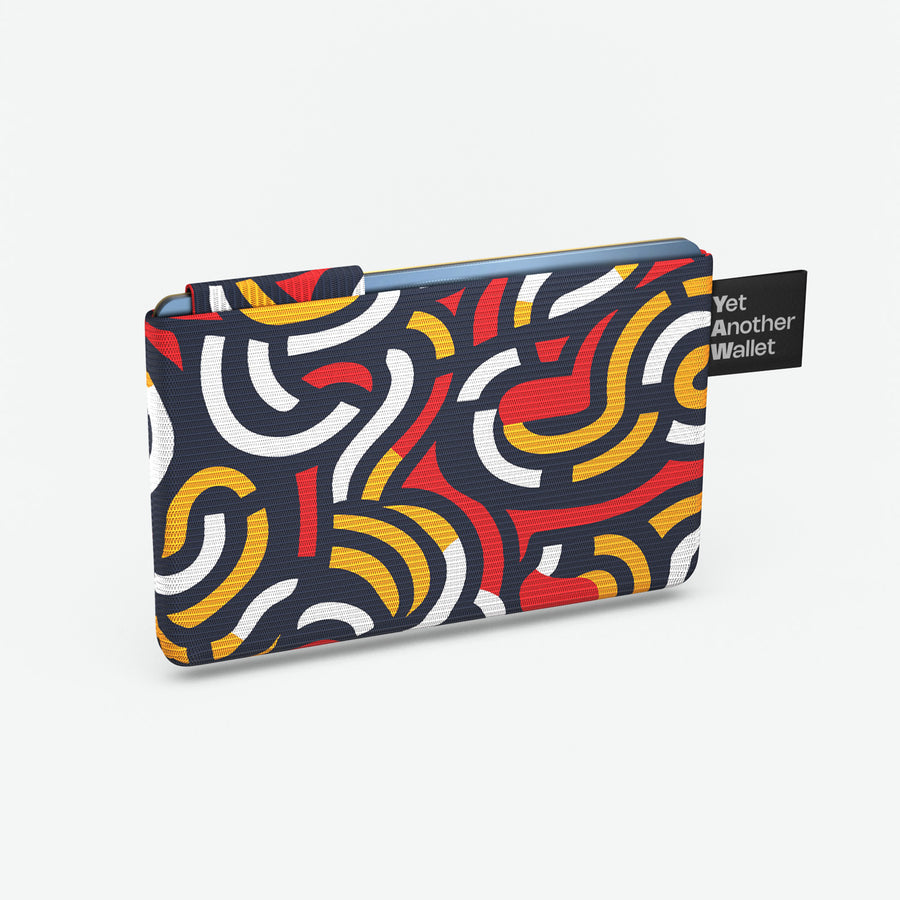 Elastisches Wallet Abstract