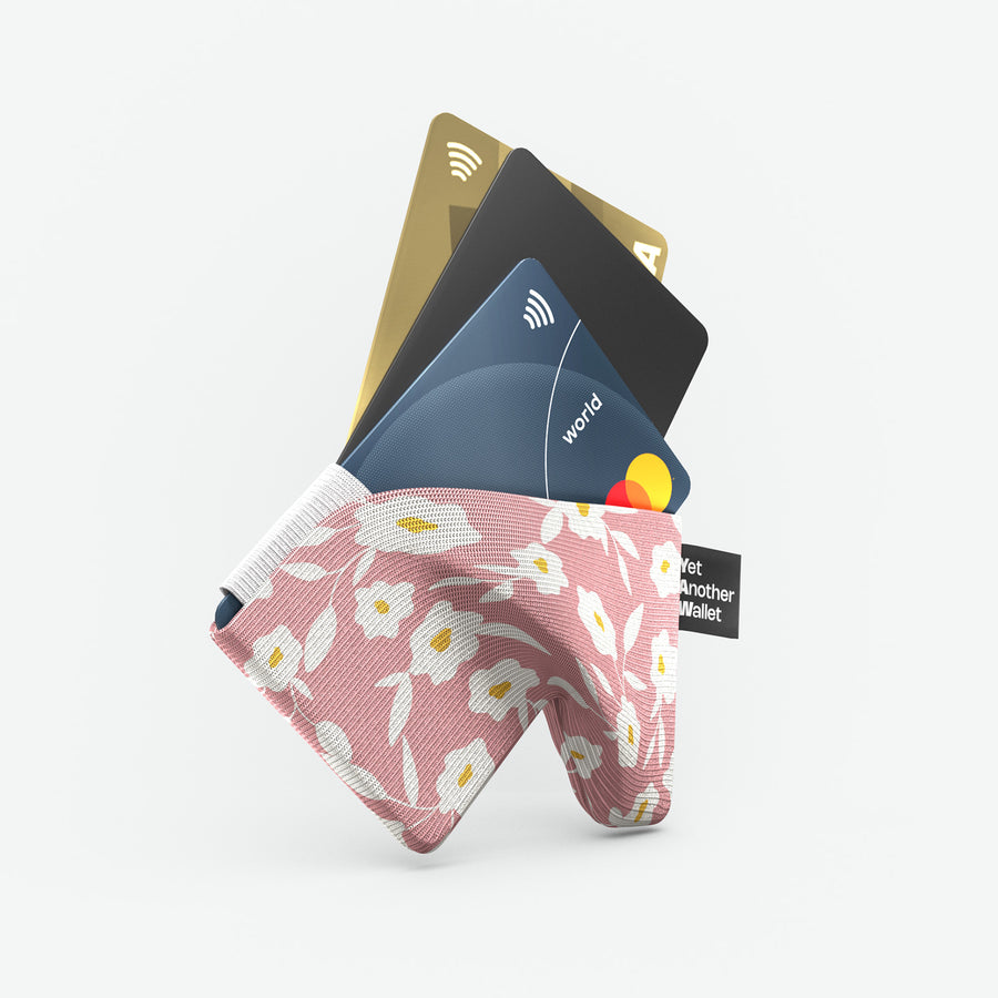 Portafoglio elastico Floral
