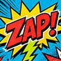 Elastisches Wallet Zap Pow